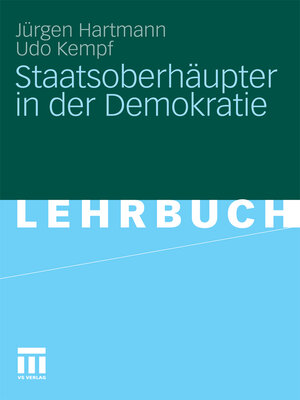 cover image of Staatsoberhäupter in der Demokratie
